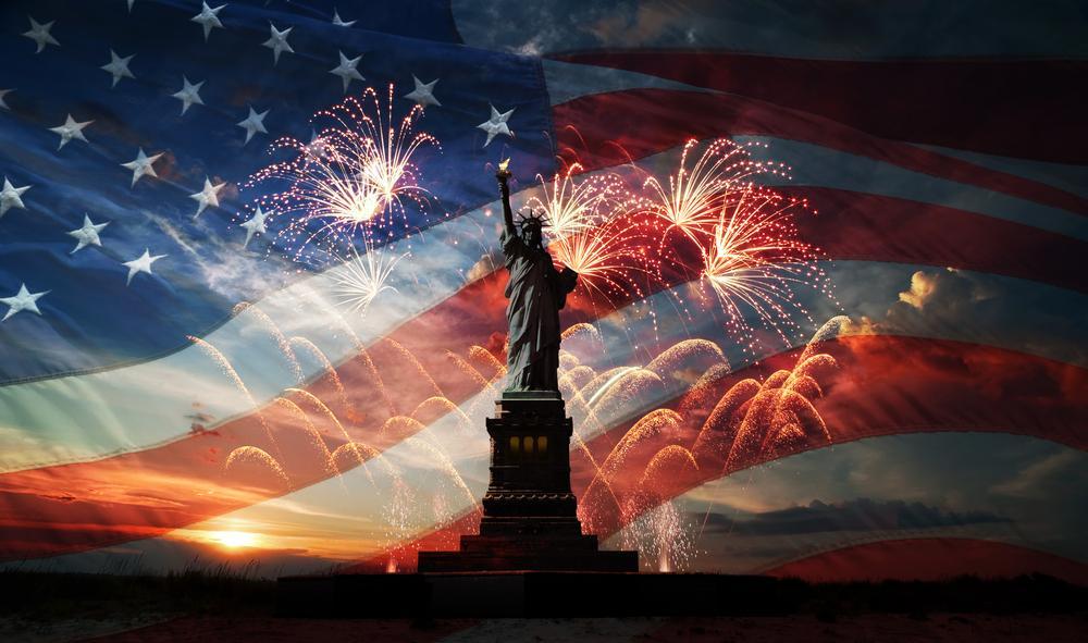 A függetlenség napja - július 4. (USA ünnep)